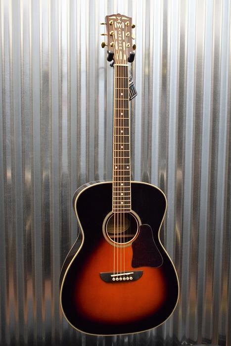Washburn WSD5240STSK Solid Spruce Top Acoustic Guitar & Hardshell Case #0357