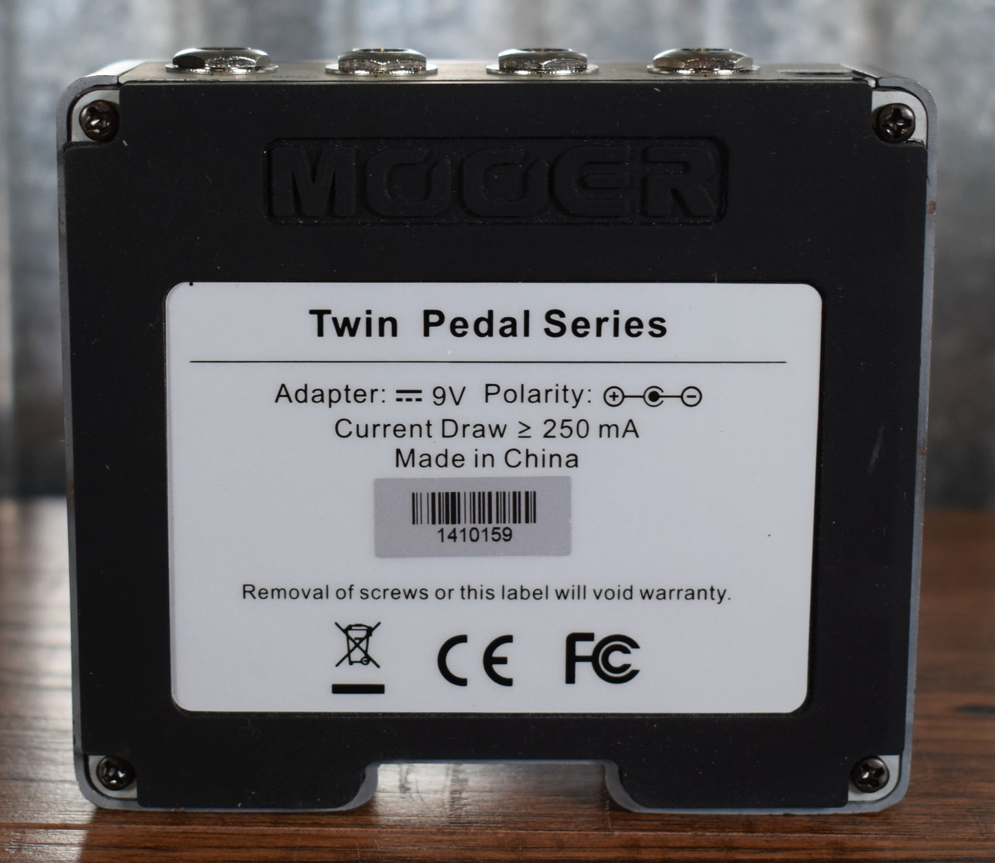 Mooer Audio TVR-1 Twin Series Shim Verb Pro Guitar Reverb Effect Pedal Used