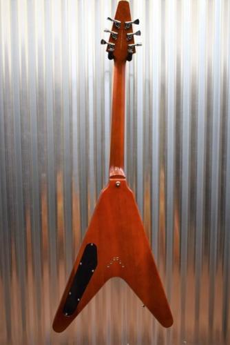 Hamer Vector Mahogany Flying V Cherry Sunburst Electric Guitar & Hard Case #314