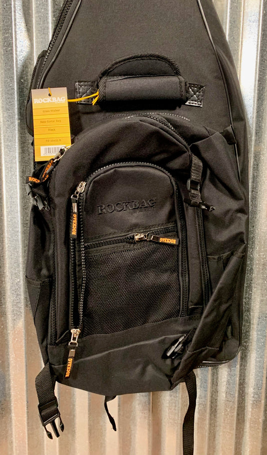Warwick Rockbag Cross Walker Deluxe Bass Gig Bag & Detachable Backpack Black