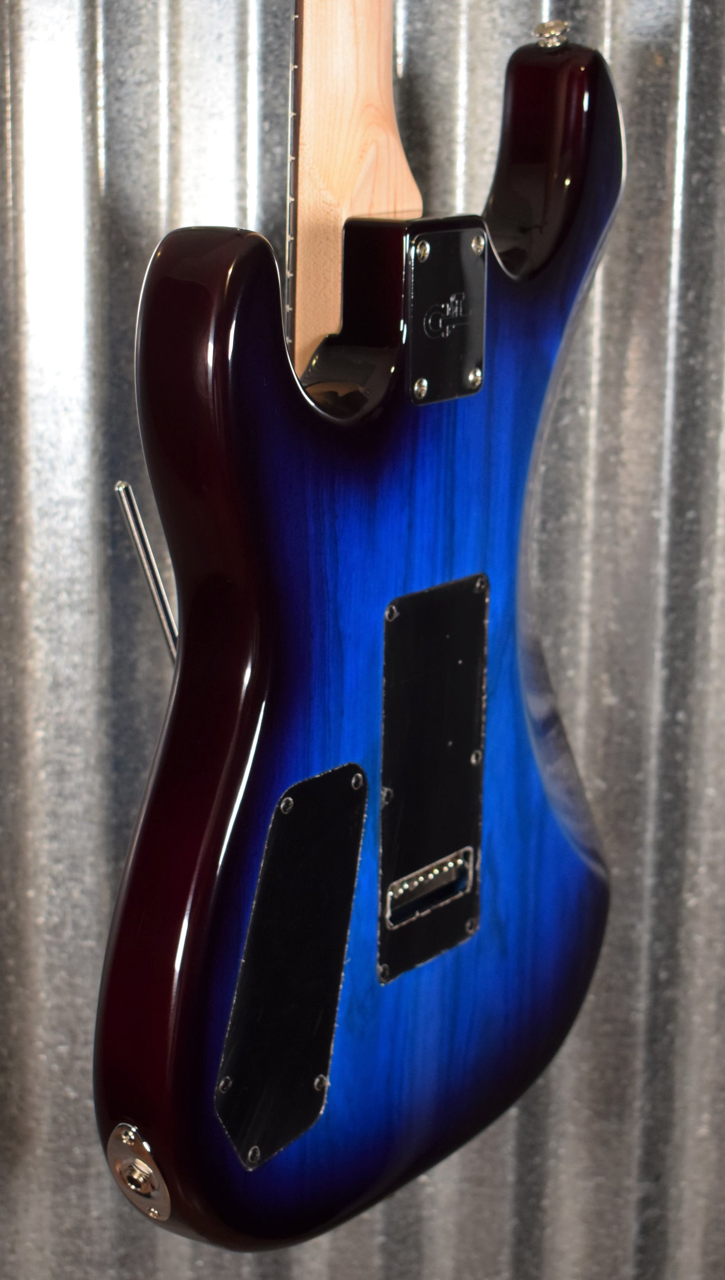 G&L USA Legacy HH RMC Blueburst Rosewood Satin Neck Guitar & Case #5362