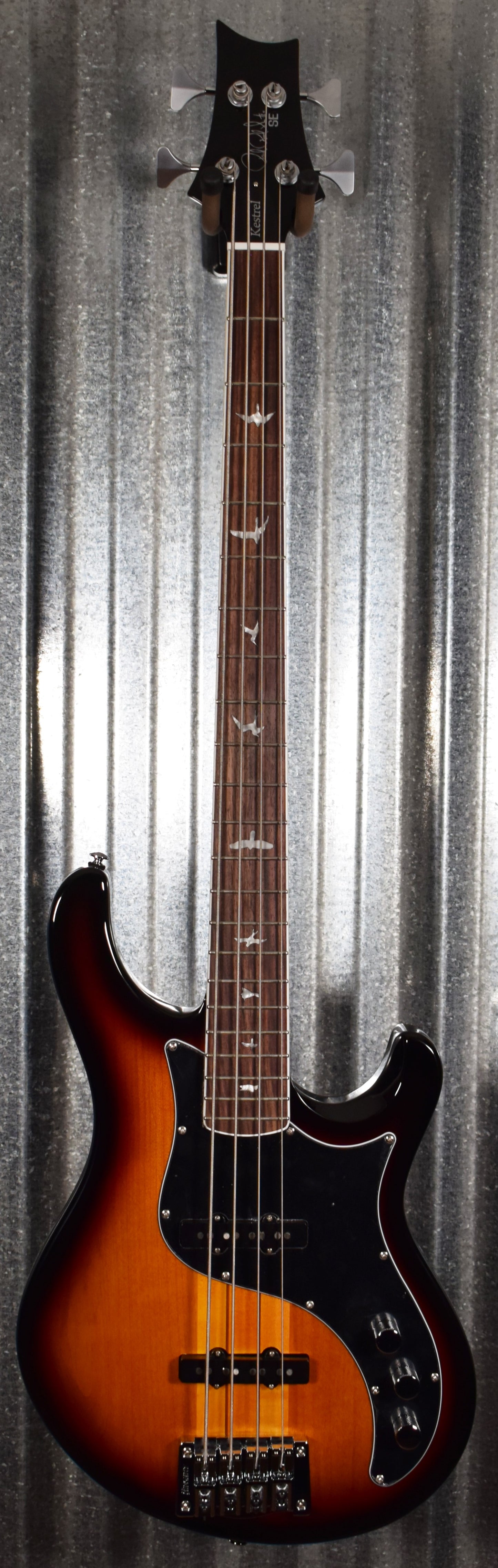 PRS Paul Reed Smith SE Kestrel 4 String Bass Tri Color Sunburst & Bag #0177