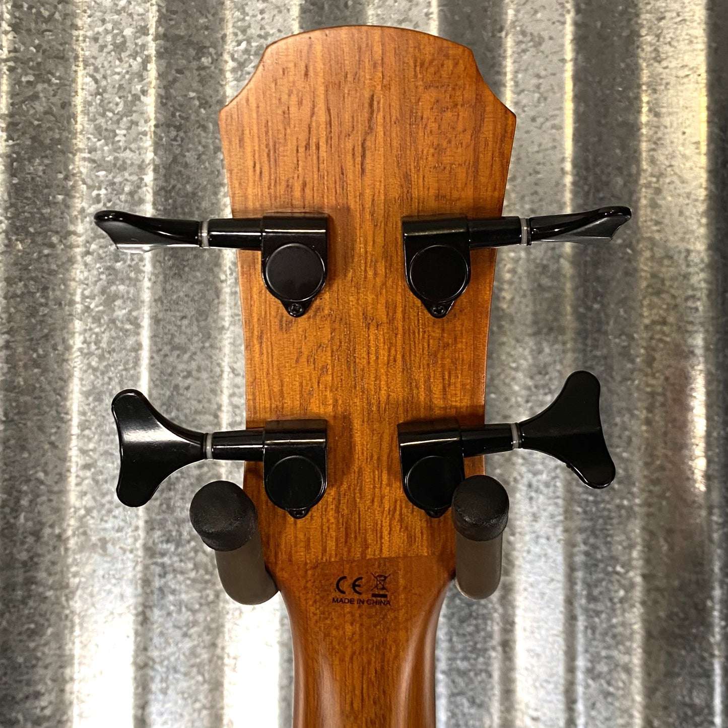 Aria Pro FEB-F2/FL 4 String Acoustic Electric Fretless Bass Brown Stain #0706