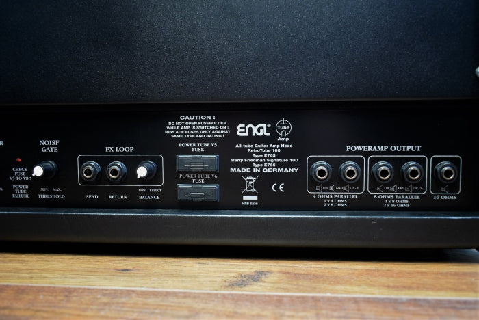ENGL Marty Friedman Inferno Signature E766 100 Watt All Tube Guitar Amplifier Head