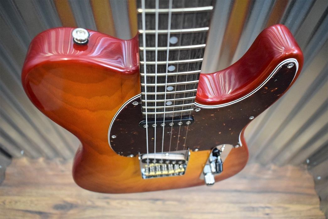 G&L Guitars USA ASAT Classic Cherryburst Electric Guitar & Case 2016 #7883