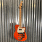 Reverend Guitars Flatroc Rock Orange Bigsby Guitar #54920