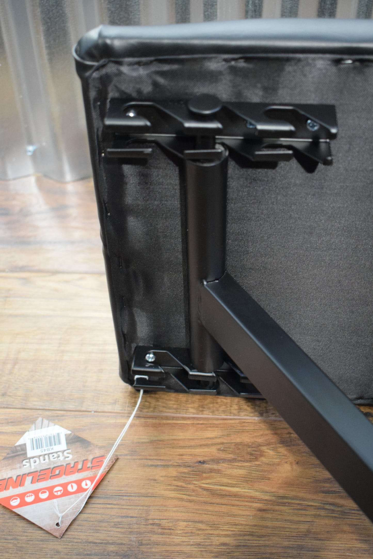 Stageline Stands KB45 Easy Quick Adjustable Padded Portable Keyboard Bench Black