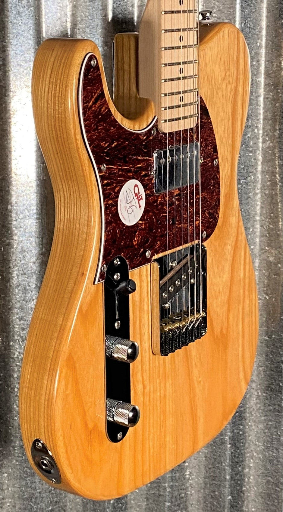 G&L Tribute ASAT Classic Bluesboy Natural Guitar Left Hand #6277