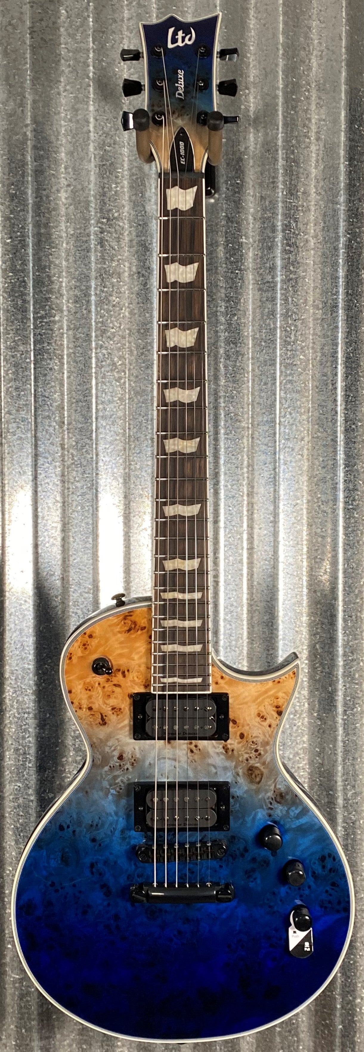 ESP LTD EC-1000 Blue Natural Fade Guitar #1572