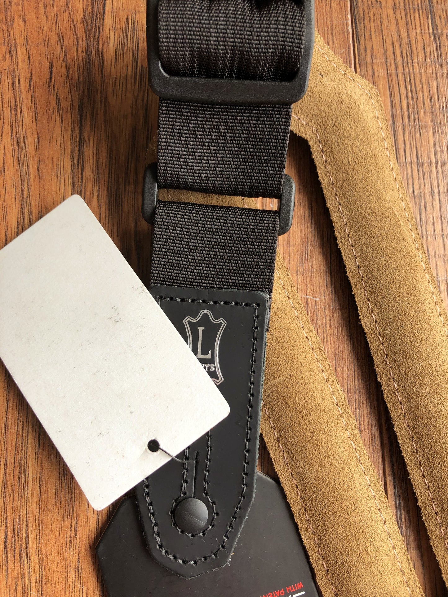 Levy's MRHSS-BLK 3" Right Height Adjustable Garment Leather Guitar & Bass Strap Black