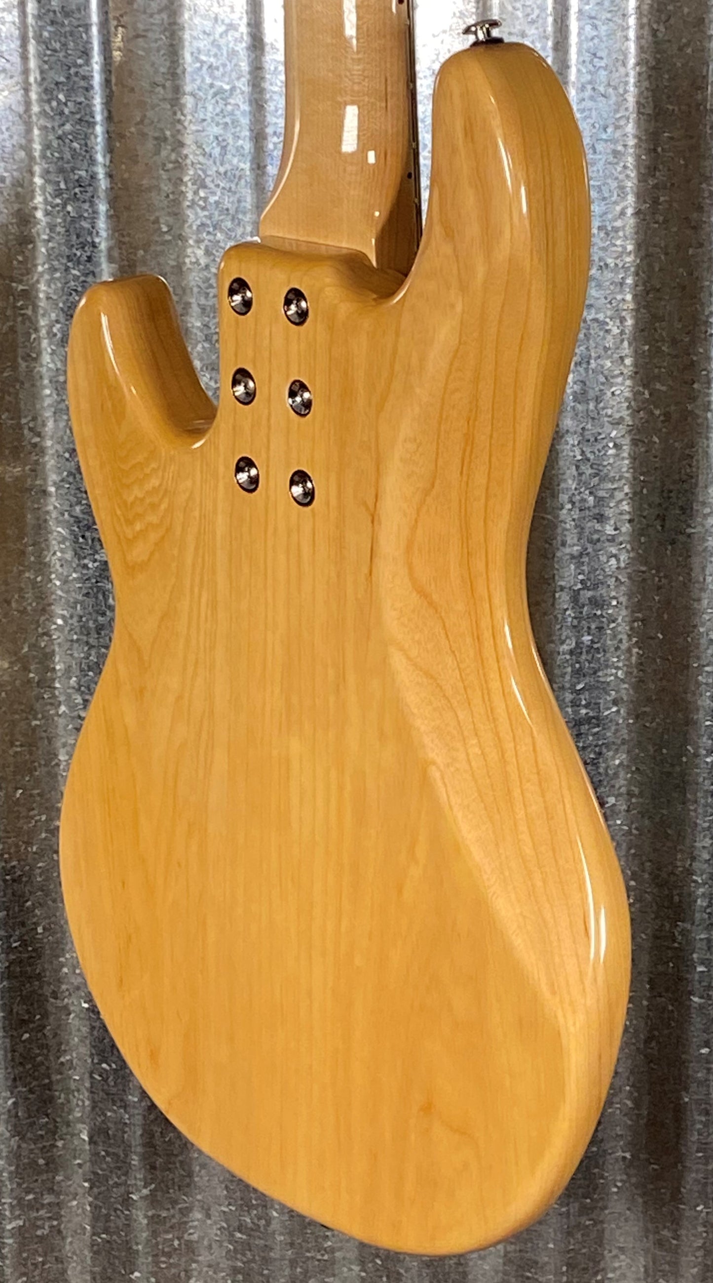 G&L USA CLF Research L-1000 S750 5 String Bass Natural & Case #5023