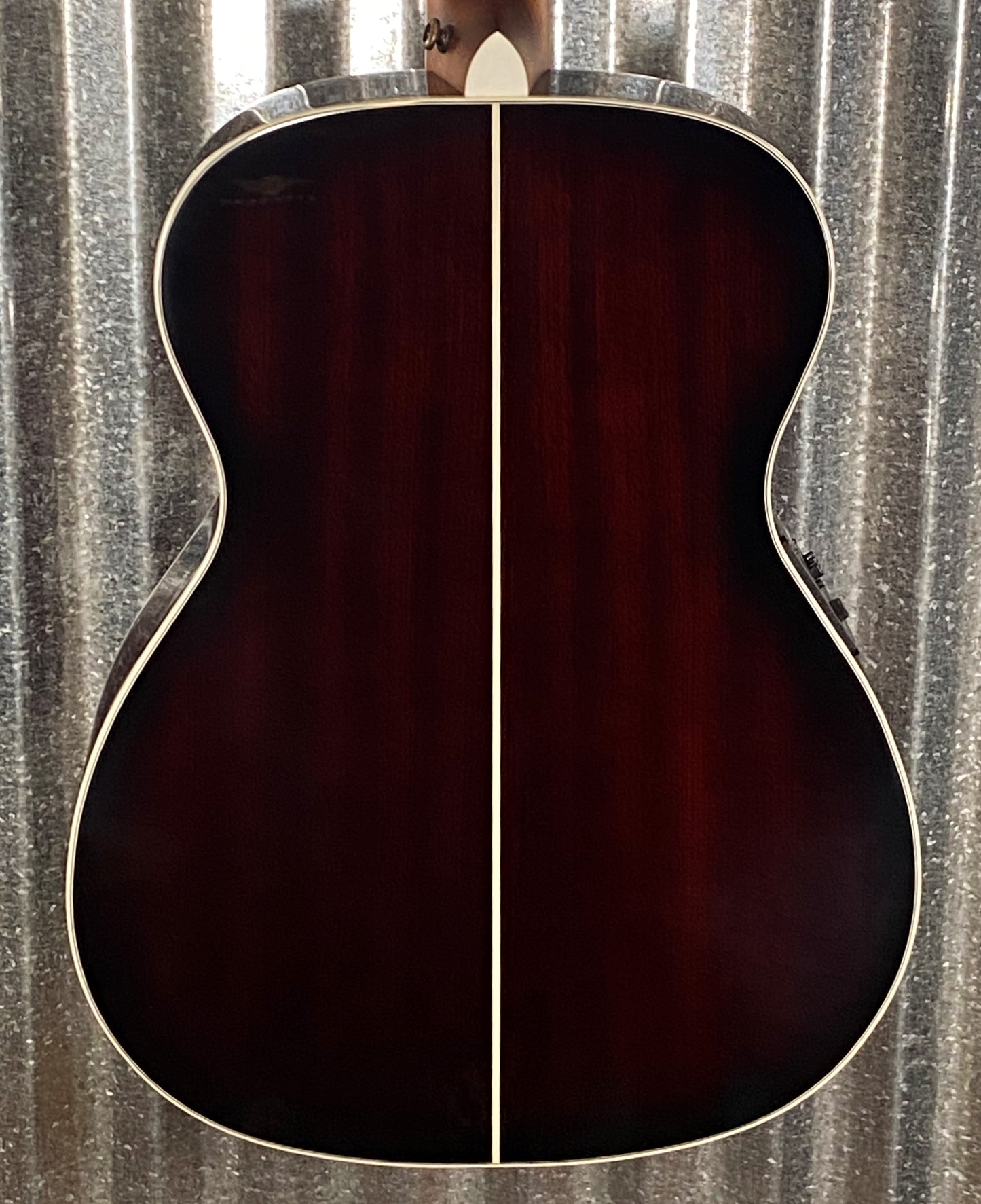 D'Angelico Premier Tammany Orchestra E Trans Black Cherry Burst Acoustic Electric Guitar #3363