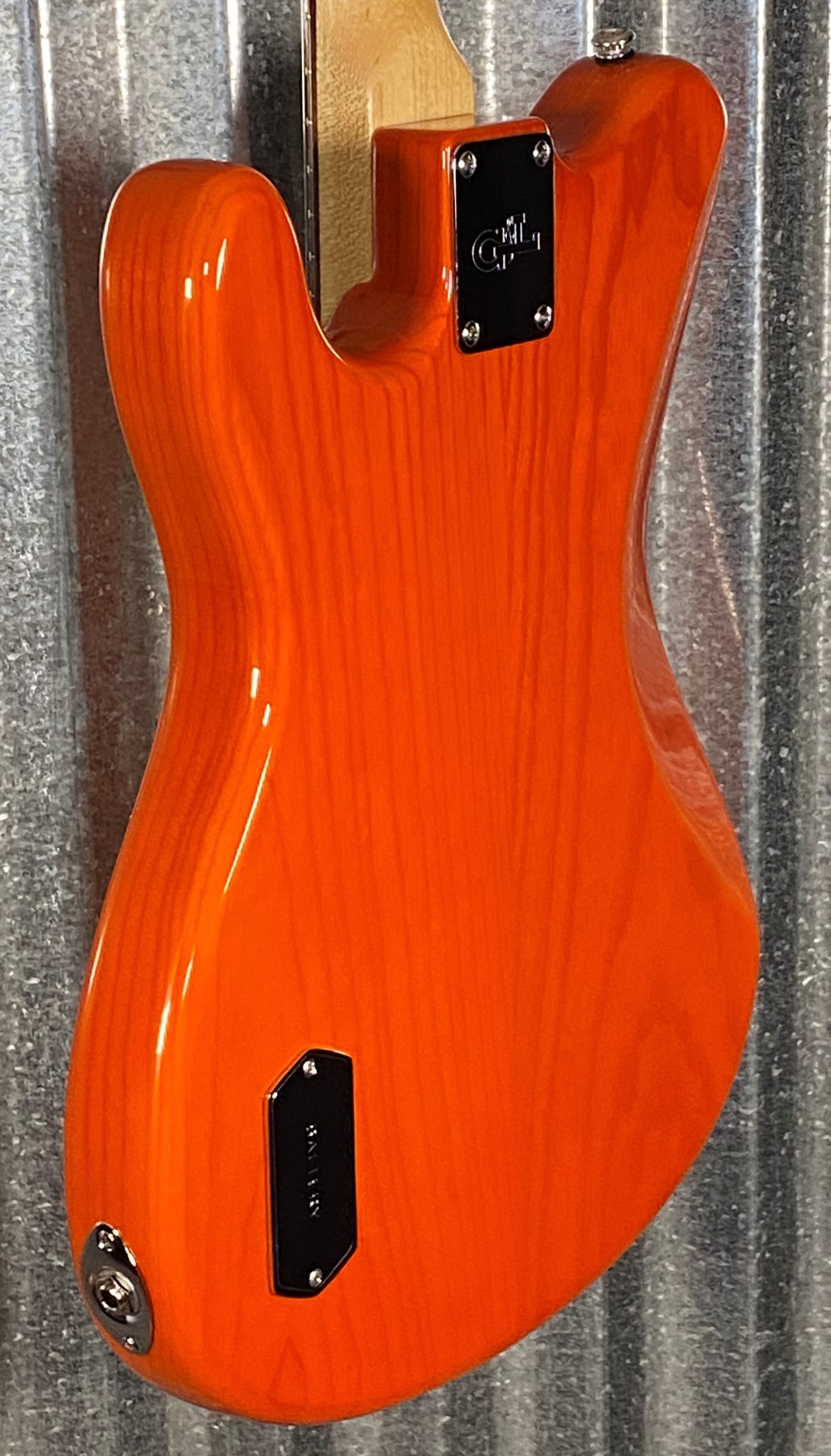 G&L USA CLF Espada Clear Orange Guitar & Case Demo #6181