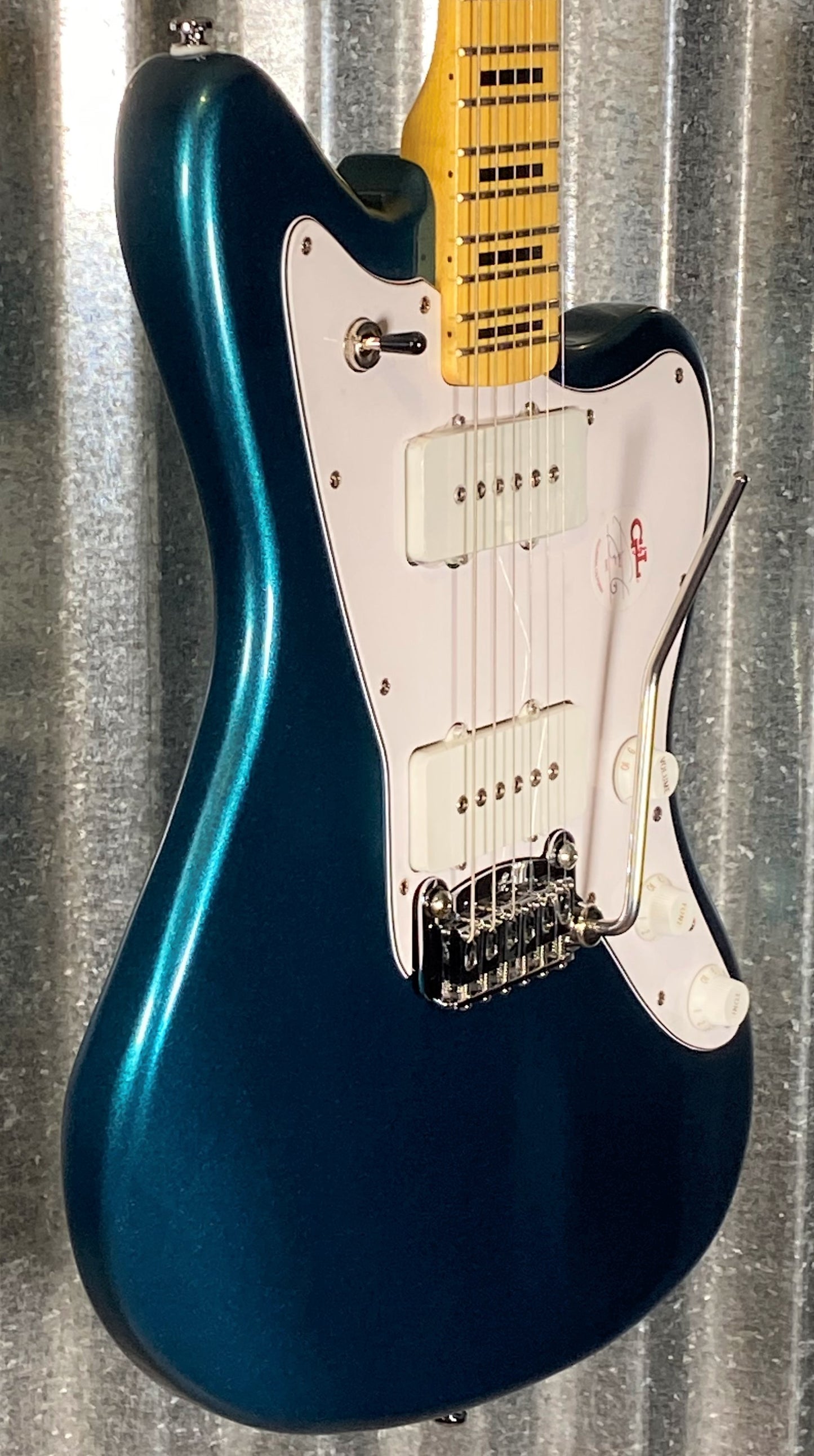 G&L Tribute Doheny Emerald Blue Guitar #5222