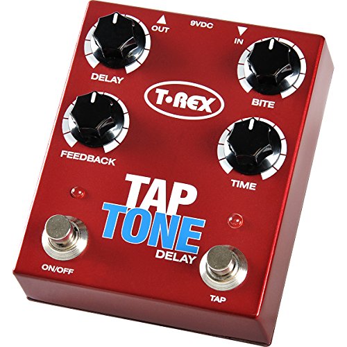 T-Rex Engineering Tap Tone Tap Tempo Delay Guitar Effects Pedal Demo #116