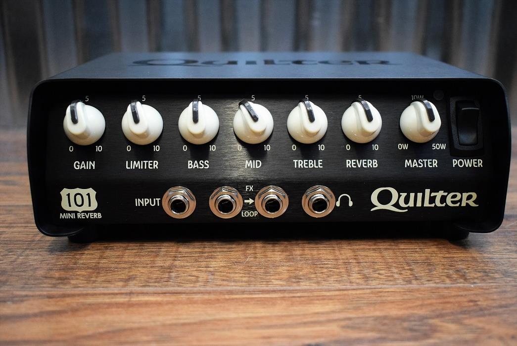 Quilter Labs 101 Reverb 50 Watt Compact Lightweight Guitar Amplifier Head