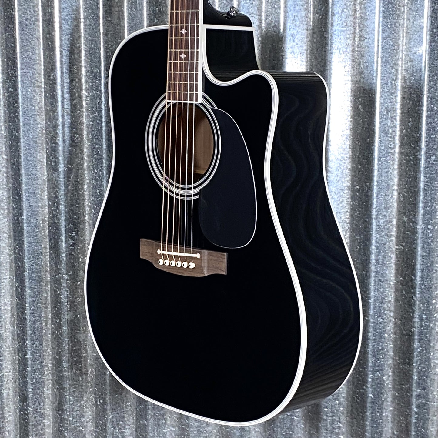 Takamine EF341SC Cutaway Acoustic Electric Guitar Black & Case Japan #0710