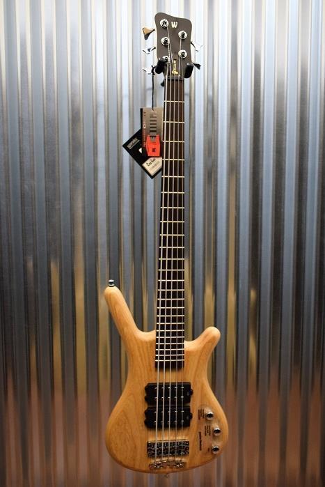 Warwick Rockbass Corvette $$ Double Buck 5 String Bass Guitar & Case #7716