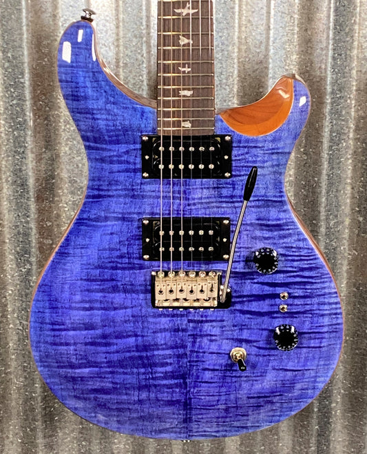 PRS Paul Reed Smith SE Custom 24-08 Faded Blue Guitar & Bag #7633