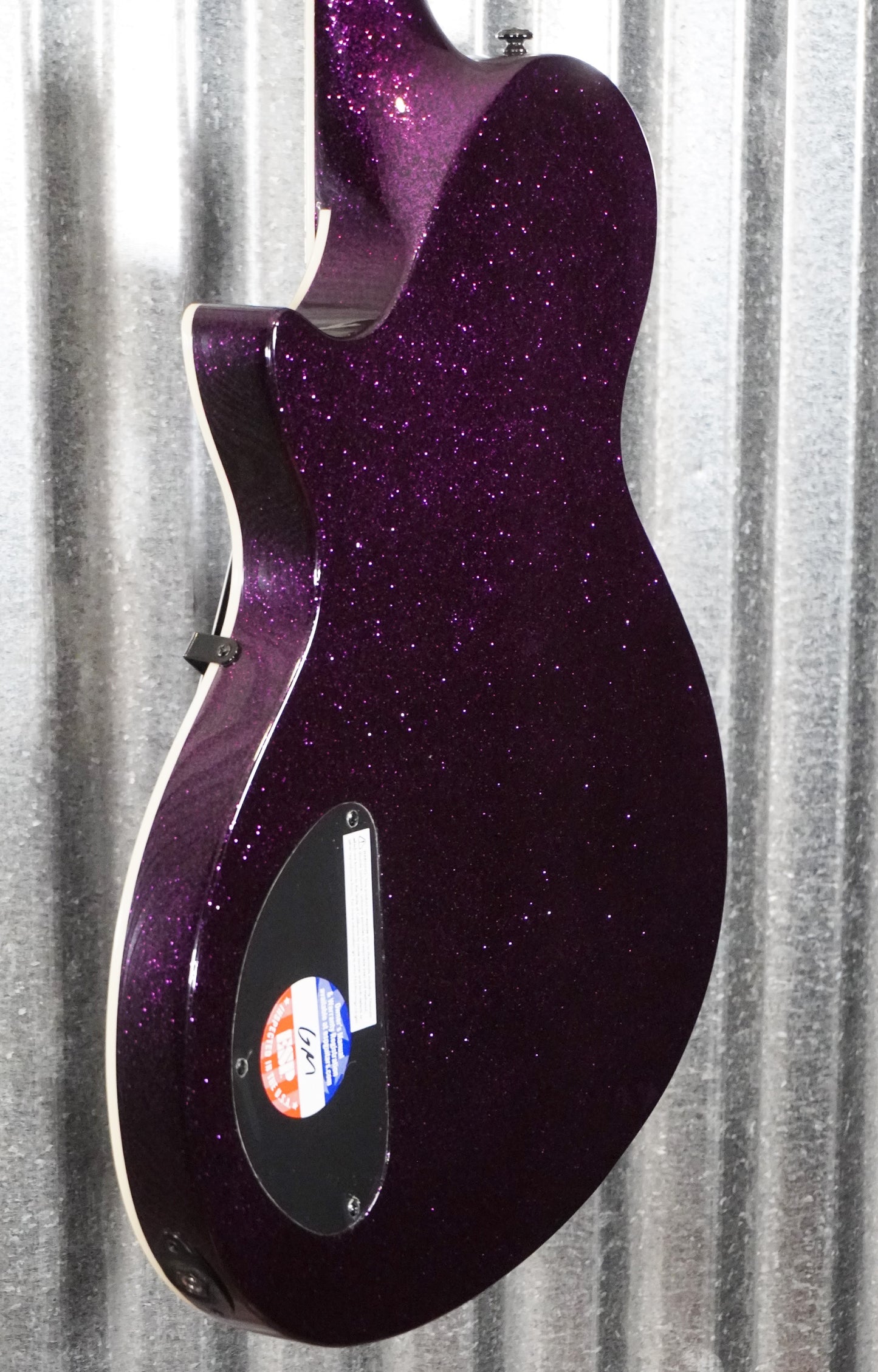 ESP LTD PS-1000 Purple Sparkle Semi Hollow Guitar & Bag XPS1000PSP #1646