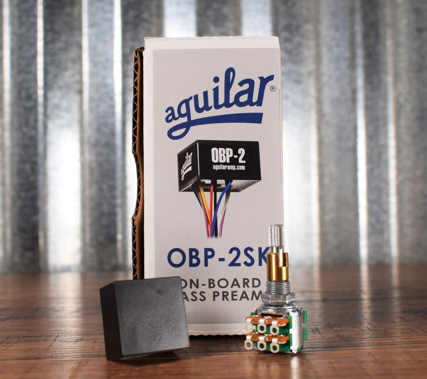 Aguilar OBP-2SK Stacked 2 Band Boost Cut 9 or 18 Volt Onboard Bass Preamp