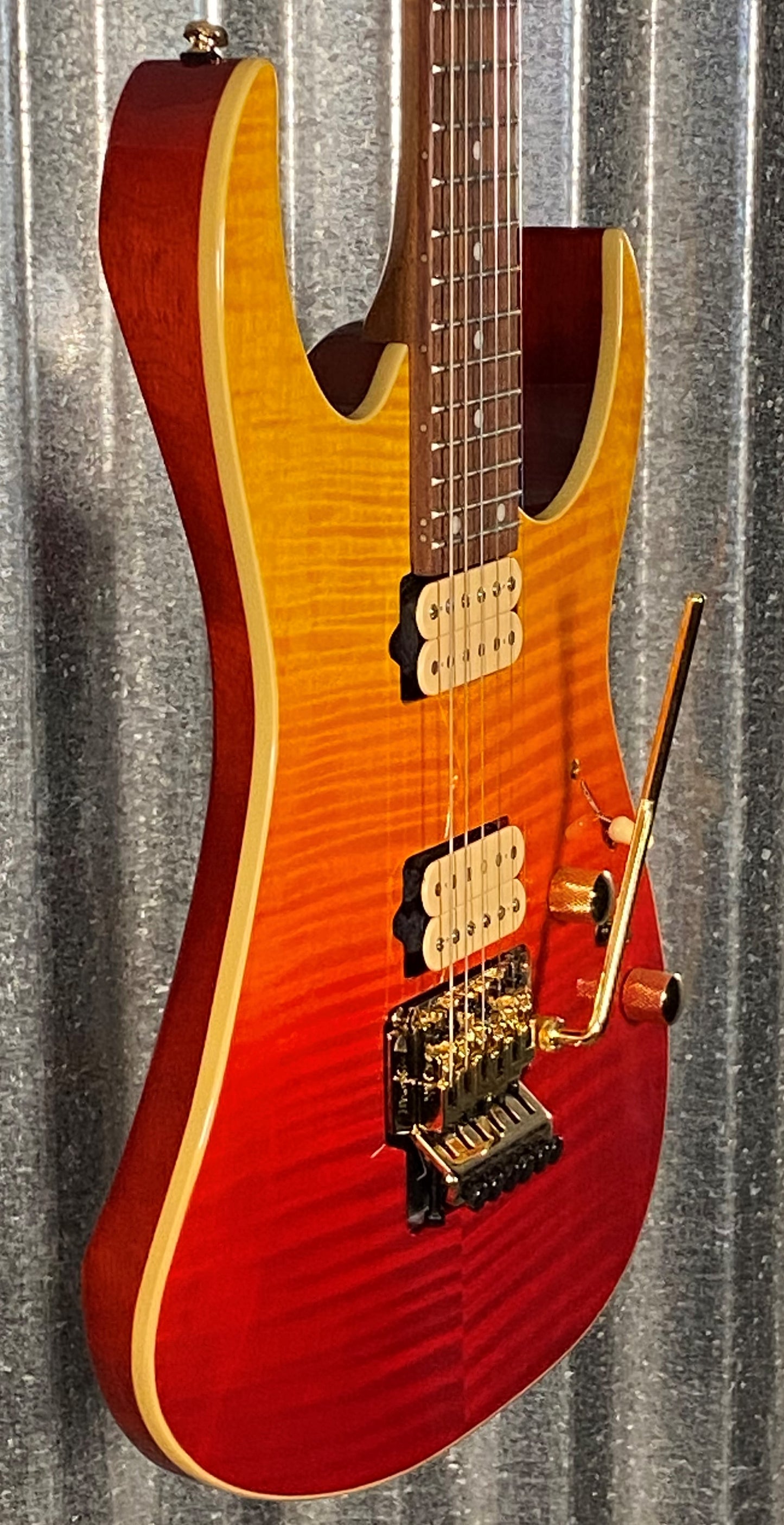 Ibanez RG420HPFM Flame Maple Roasted Neck DiMarzio Guitar & Bag #4900 Used