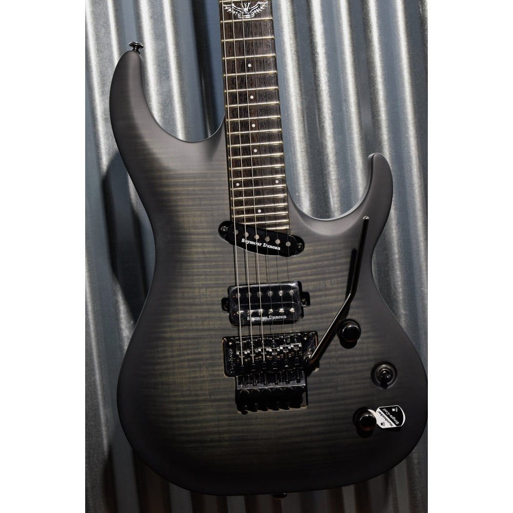 Washburn Parallaxe S29FR Flame Trans Black Carved Top 29 Fret Guitar #0411