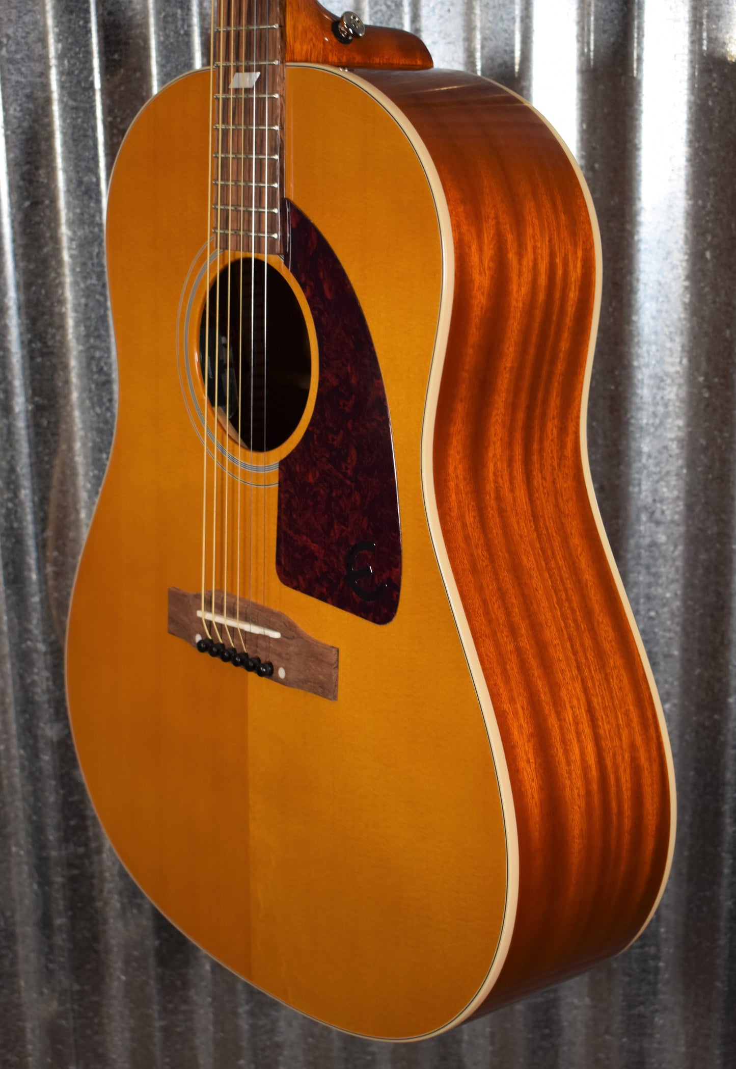 Epiphone Masterbuilt FT-79 Texan Antique Natural Aged Acoustic Electric Guitar #5954 Used
