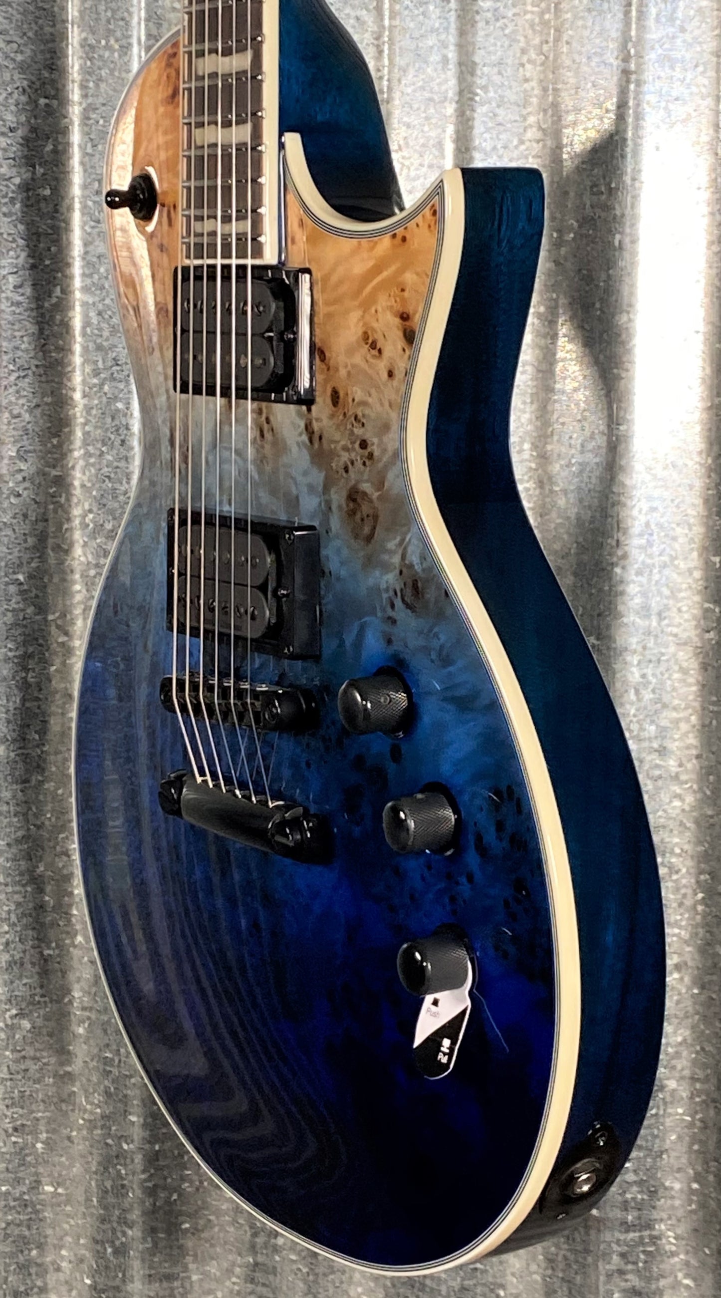 ESP LTD EC-1000 Blue Natural Fade Guitar #1572