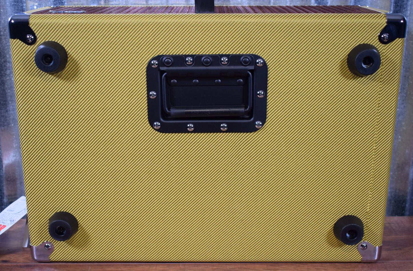 Gator Cases GR-RETRORACK-3TW 3 Space Guitar & Bass Amplifier/Effects Rack Case Tweed