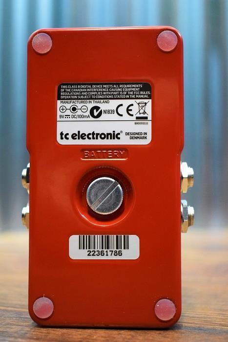 TC Electronic Hall Of Fame 2 Reverb Tone Print Guitar Effect Pedal