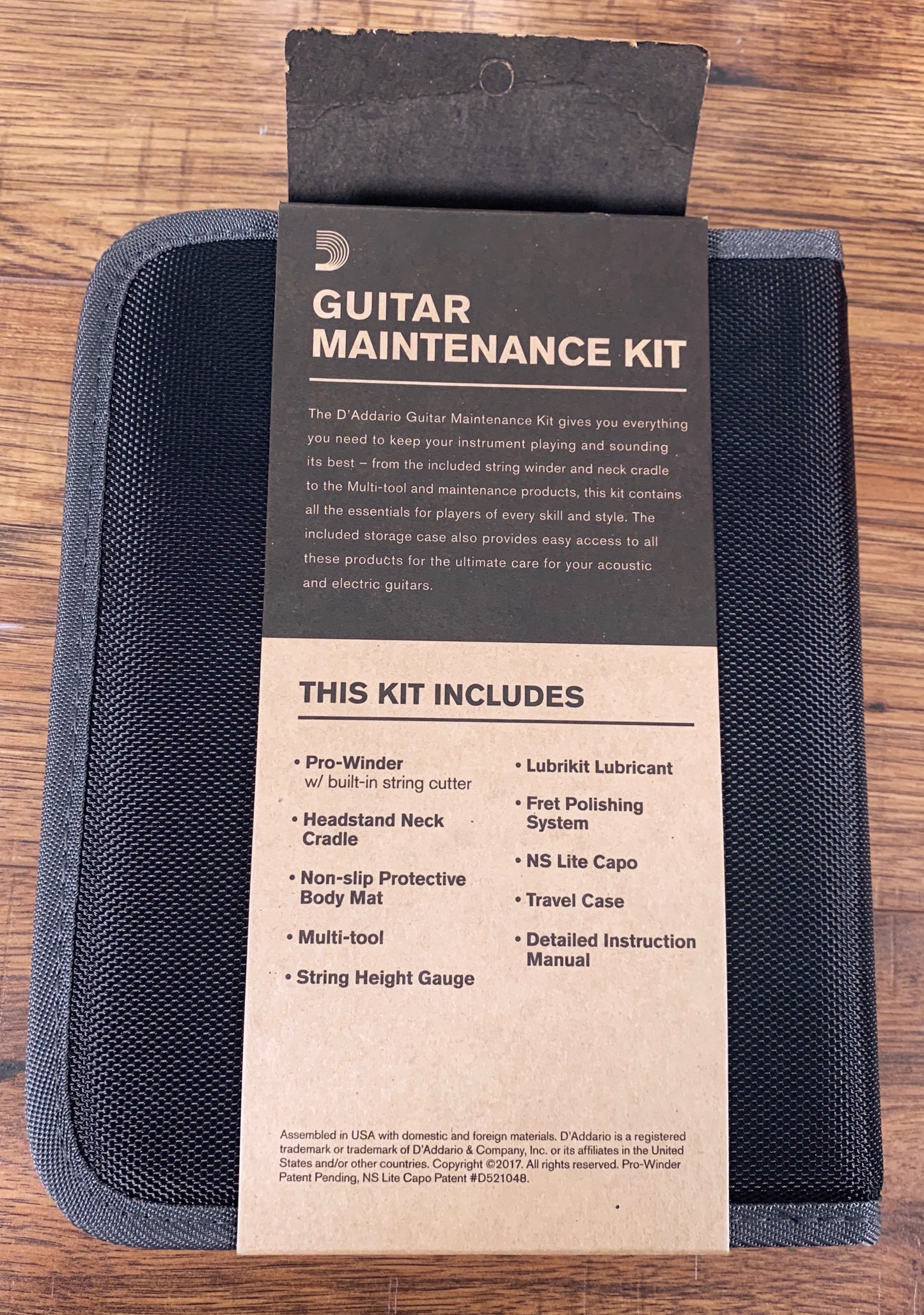 D'Addario Planet Waves PW-EGMK-01 Premium Guitar Maintenance Kit