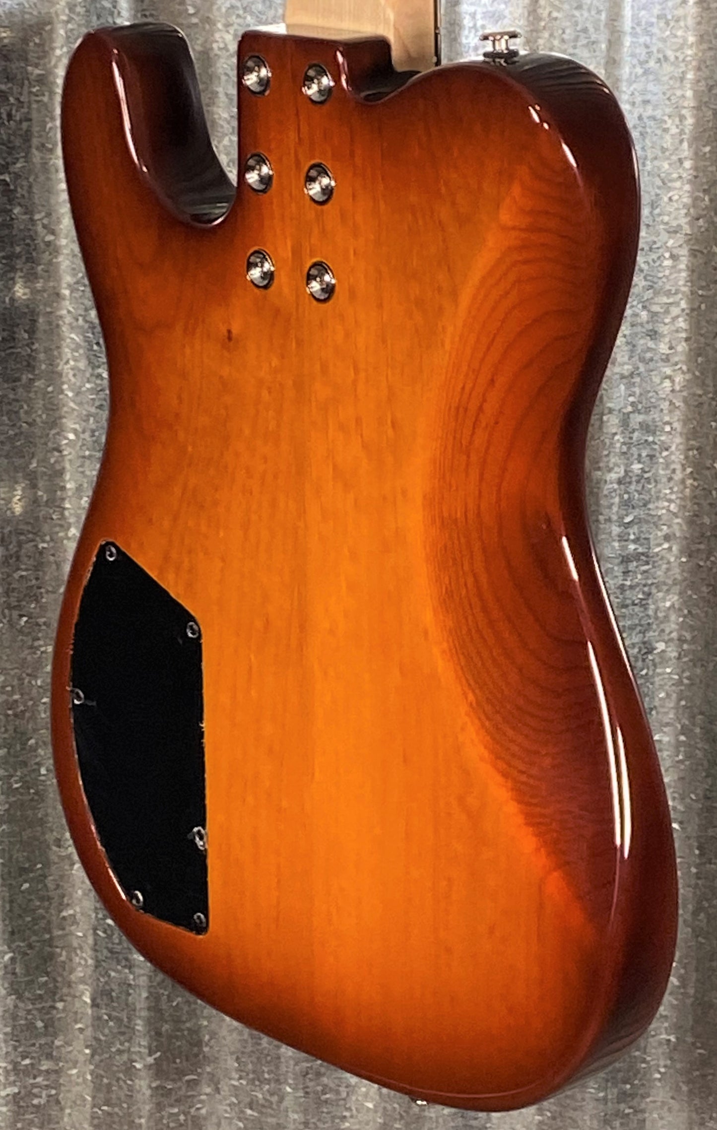 G&L USA ASAT Bass Old School Tobacco Sunburst 4 String Bass & Case #6007