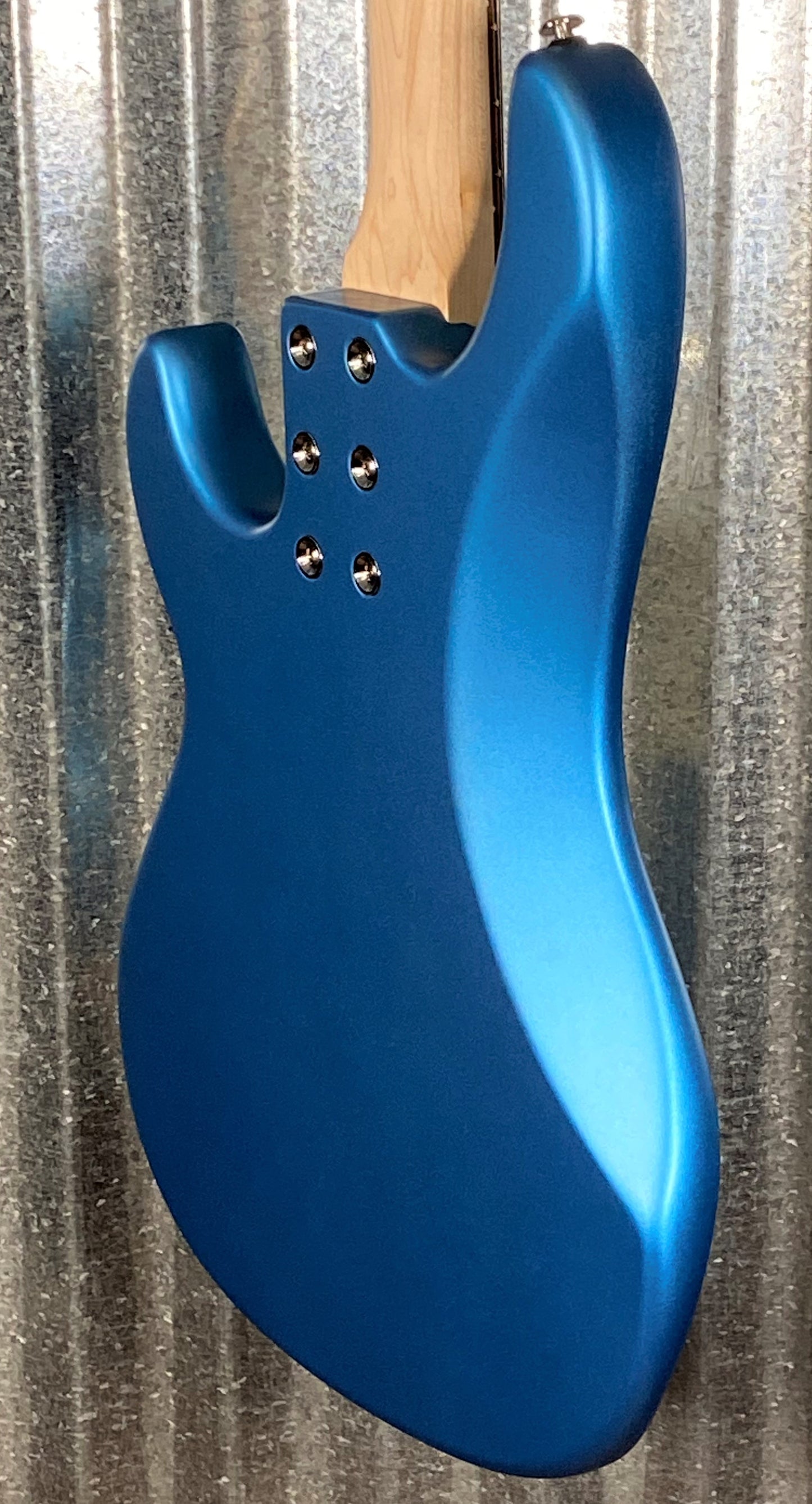 G&L USA SB-2T Tone Mod Lake Placid Blue Frost 4 String Bass & Case #6003