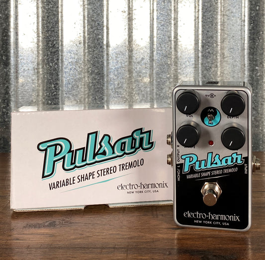 Electro-Harmonix EHX Nano Pulsar Stereo Tremolo Guitar Effect Pedal