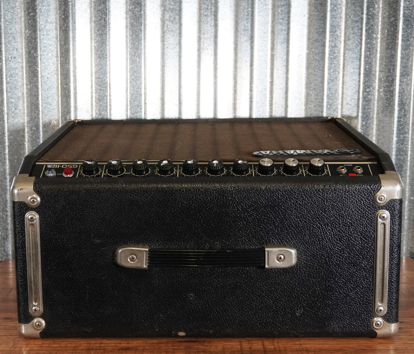 Yamaha G50-112 II Vintage 50 Watt 1x12" Two Channel Guitar Combo Amplifier Used