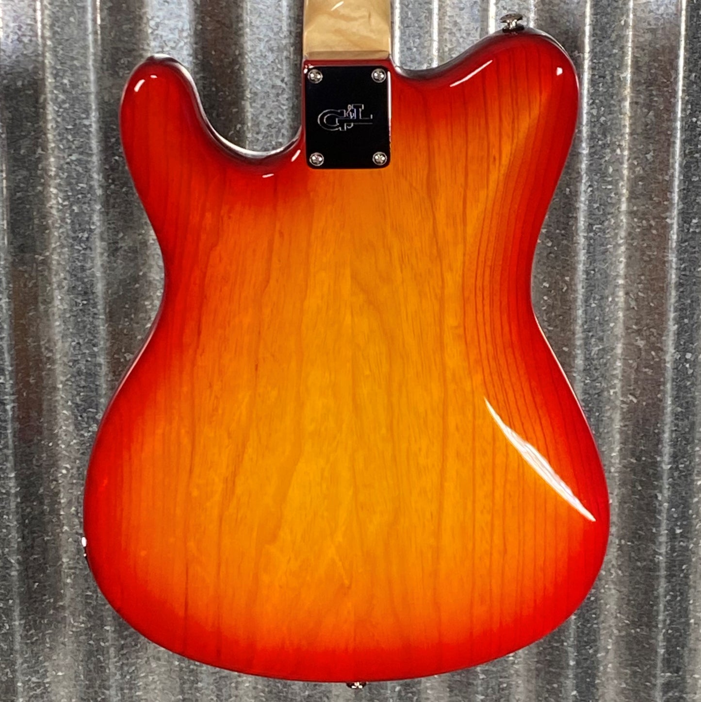 G&L USA CLF Research Espada HH Cherryburst Guitar & Bag #7045