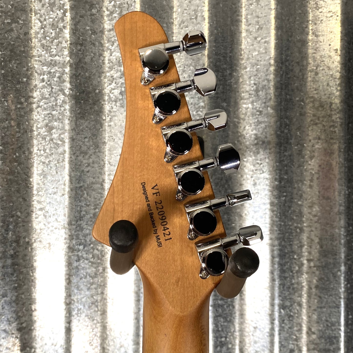 Musi Virgo Fusion Telecaster Deluxe Tremolo Indigo Blue Guitar #0421 Used