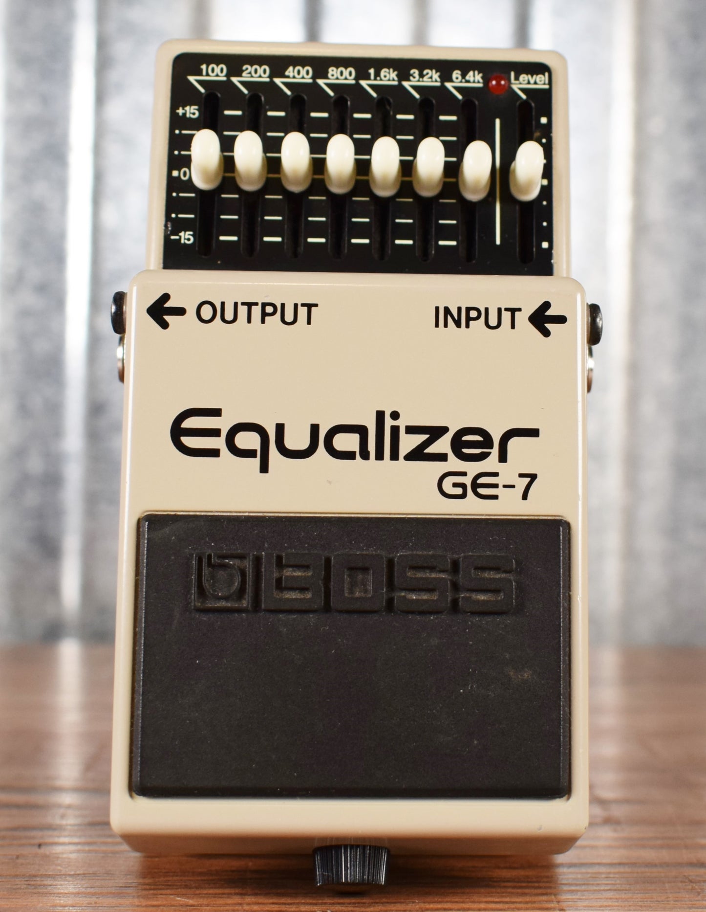 Boss GE-7 Seven Band Graphic Equalizer EQ Guitar Effect Pedal Used