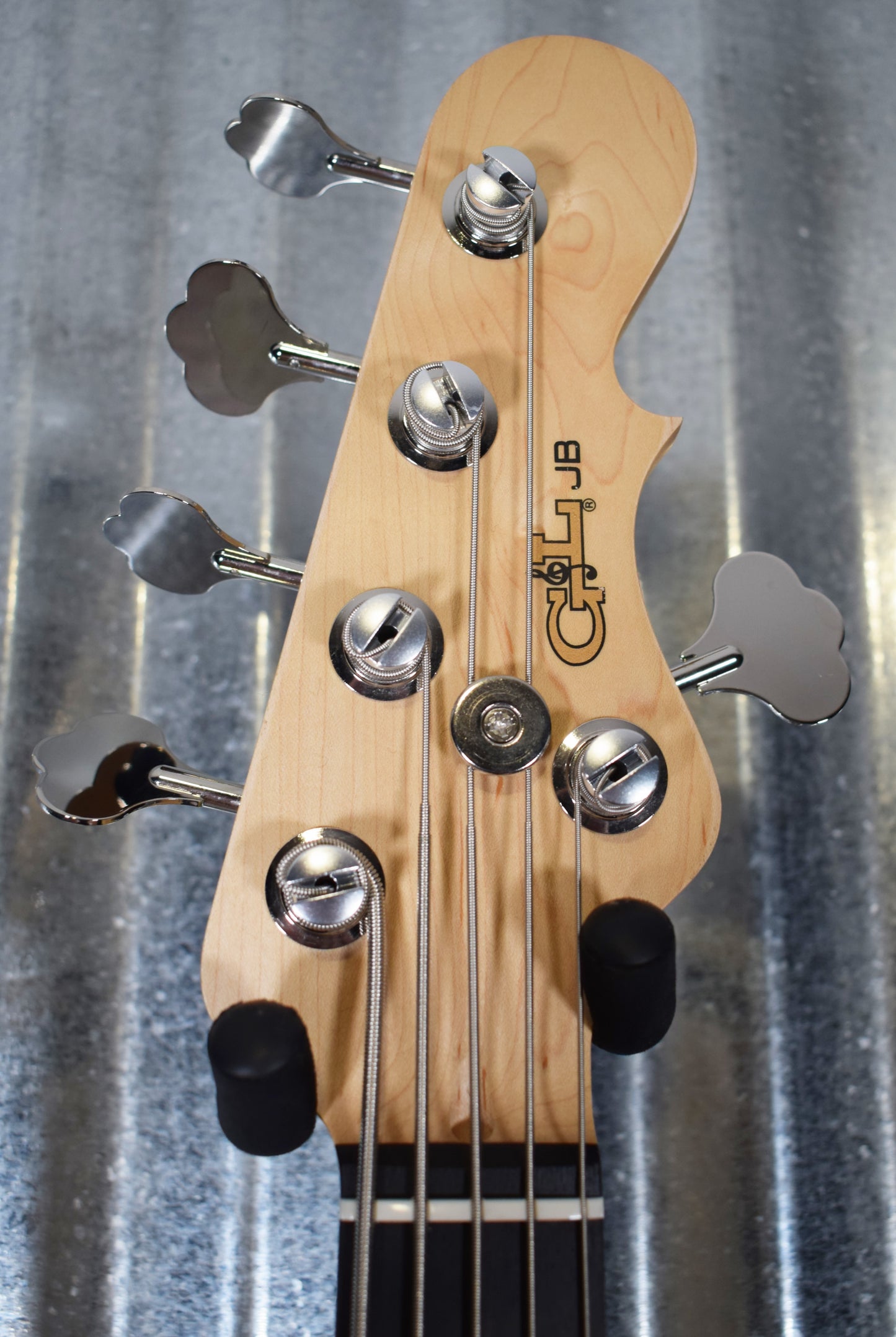 G&L USA JB-5 5 String Fretless Jazz Bass Old School Tobacco Sunburst & Case JB5 2019 #0174