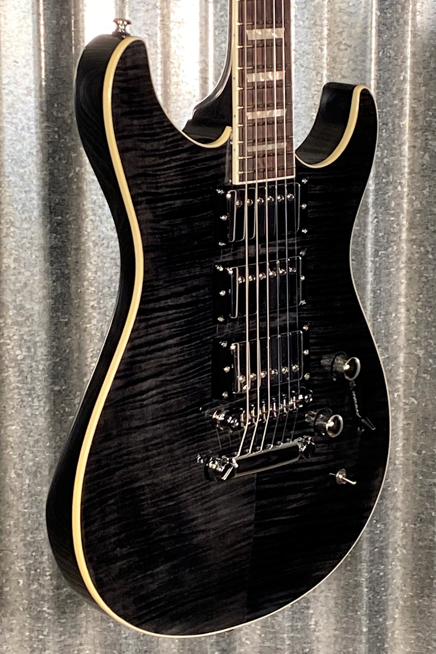 G&L Tribute Ascari GTS HB3 Transparent Black Guitar #1079 Used