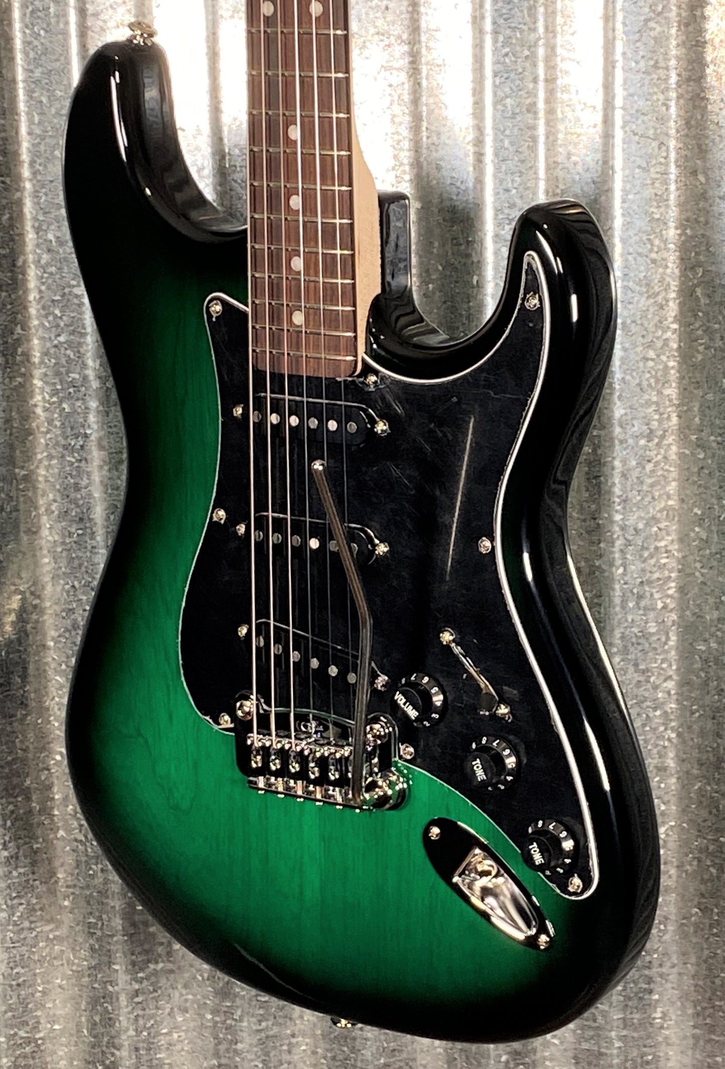 G&L USA Legacy Greenburst Guitar & Case #8024