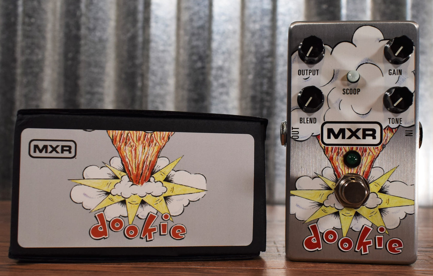 Dunlop MXR DD25V2 Dookie Drive Overdrive Green Day Billie Joe Guitar Effect Pedal