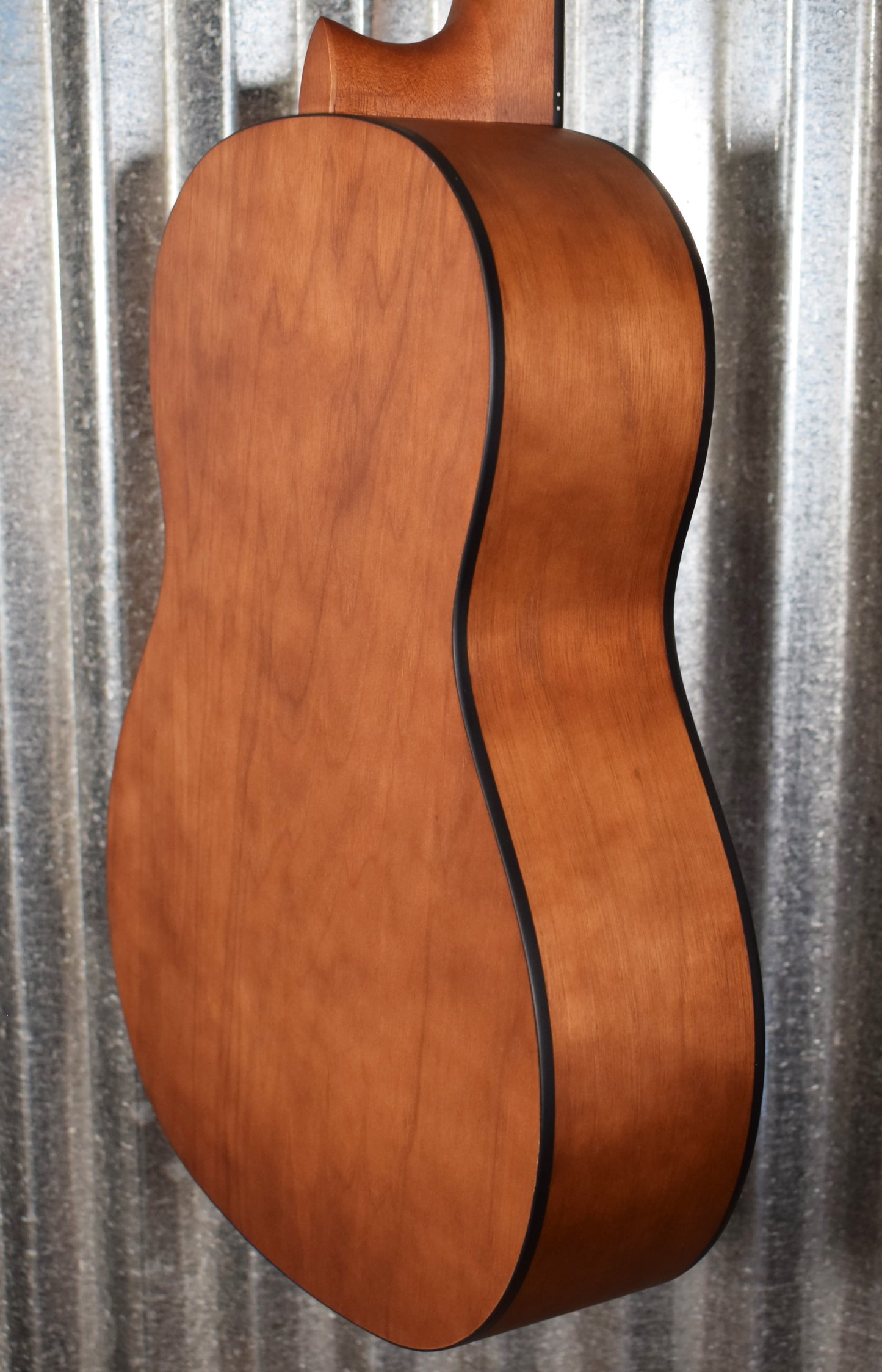 Ortega R55BFT Solid Top Nylon String Acoustic Guitar Bourbon Fade #0158