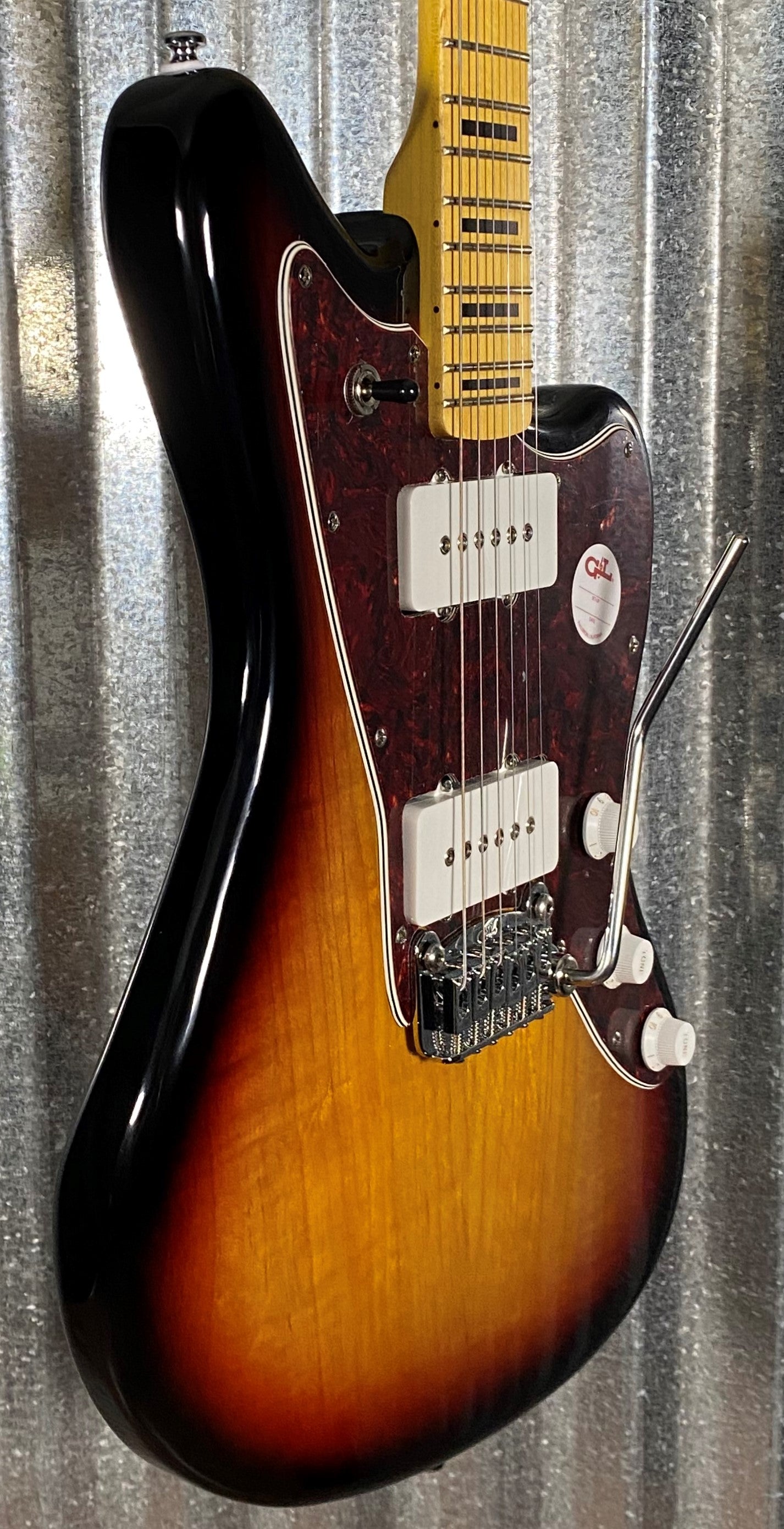 G&L Tribute Doheny 3 Tone Sunburst Guitar Blem #5482