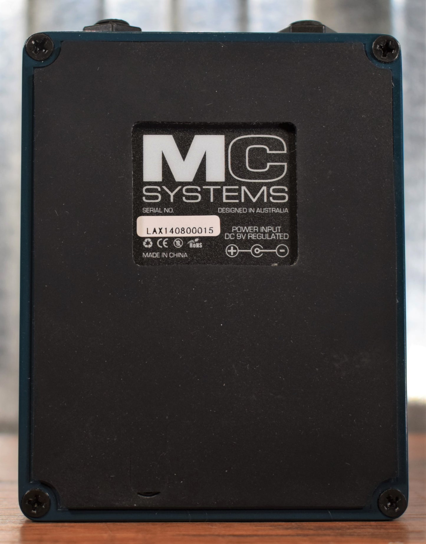 MC Systems Apollo LAX Glass Chorus Guitar Effect Pedal Used