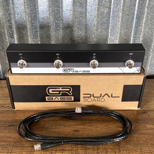 GR Bass DUAL BOARD 4 Button Footswitch for Dual 1400 800 Bass Amplifier Heads