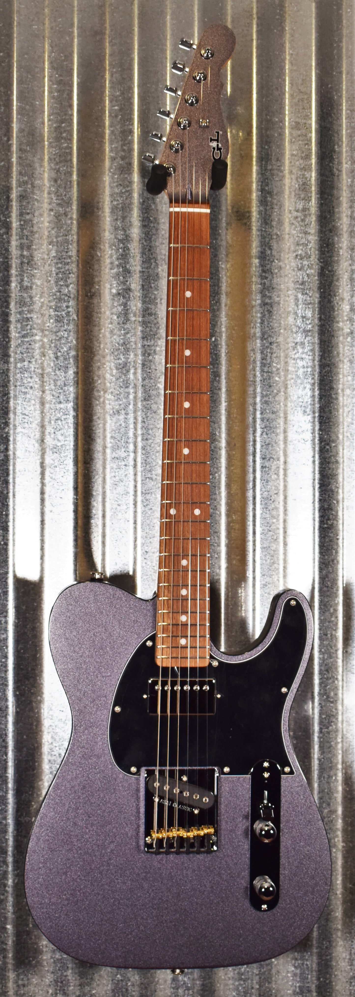 G&L USA ASAT Classic Blues Boy Graphite Metallic Guitar & Case 2019 #1124