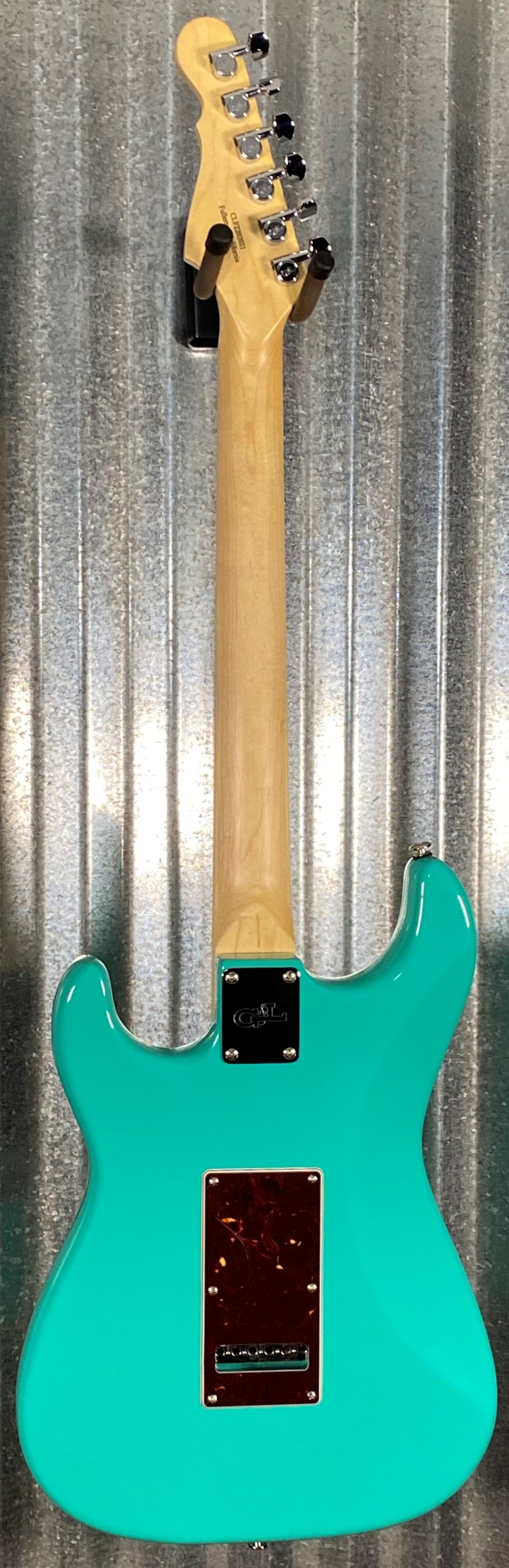 G&L USA Legacy Belair Green Maple Satin Neck Guitar & Case #2021