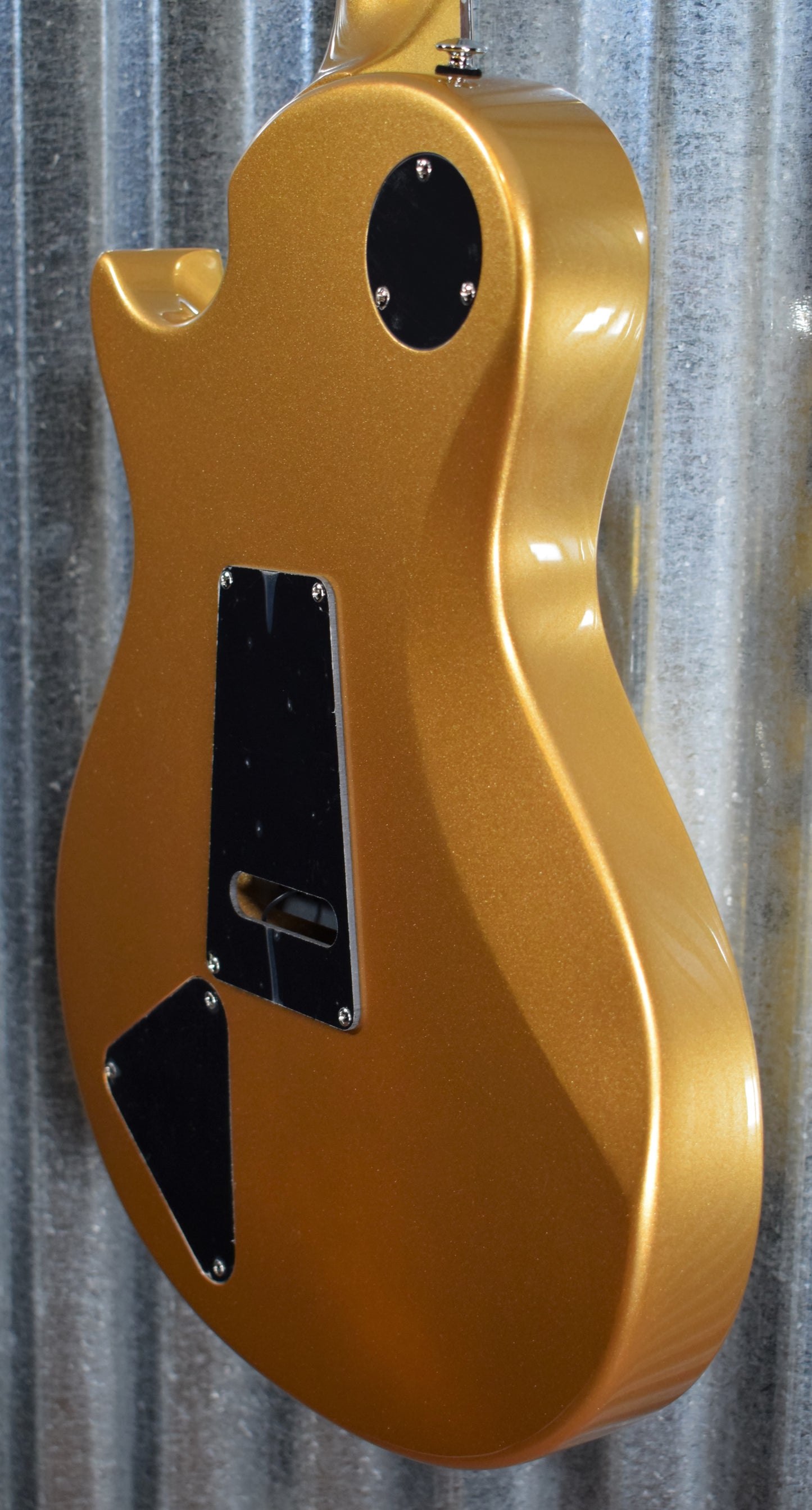 PRS Paul Reed Smith SE Santana Singlecut Tremolo Egyptian Gold Metallic Guitar & Bag #4923